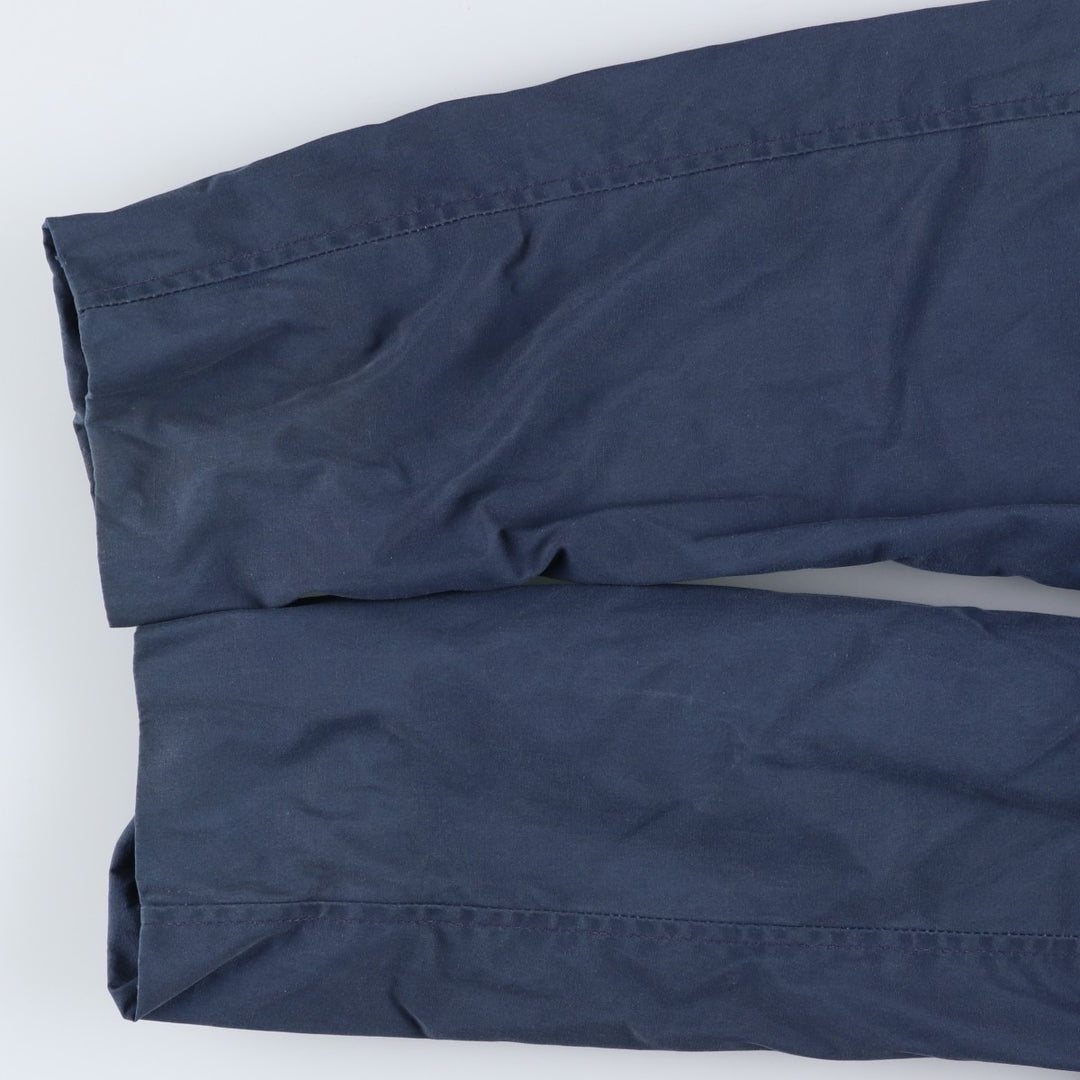 1990'S US Navy Military Utility Jacket, Made in USA, Size 48L (Men's L), Vintage polyester navy blue type Vintage Second Hand