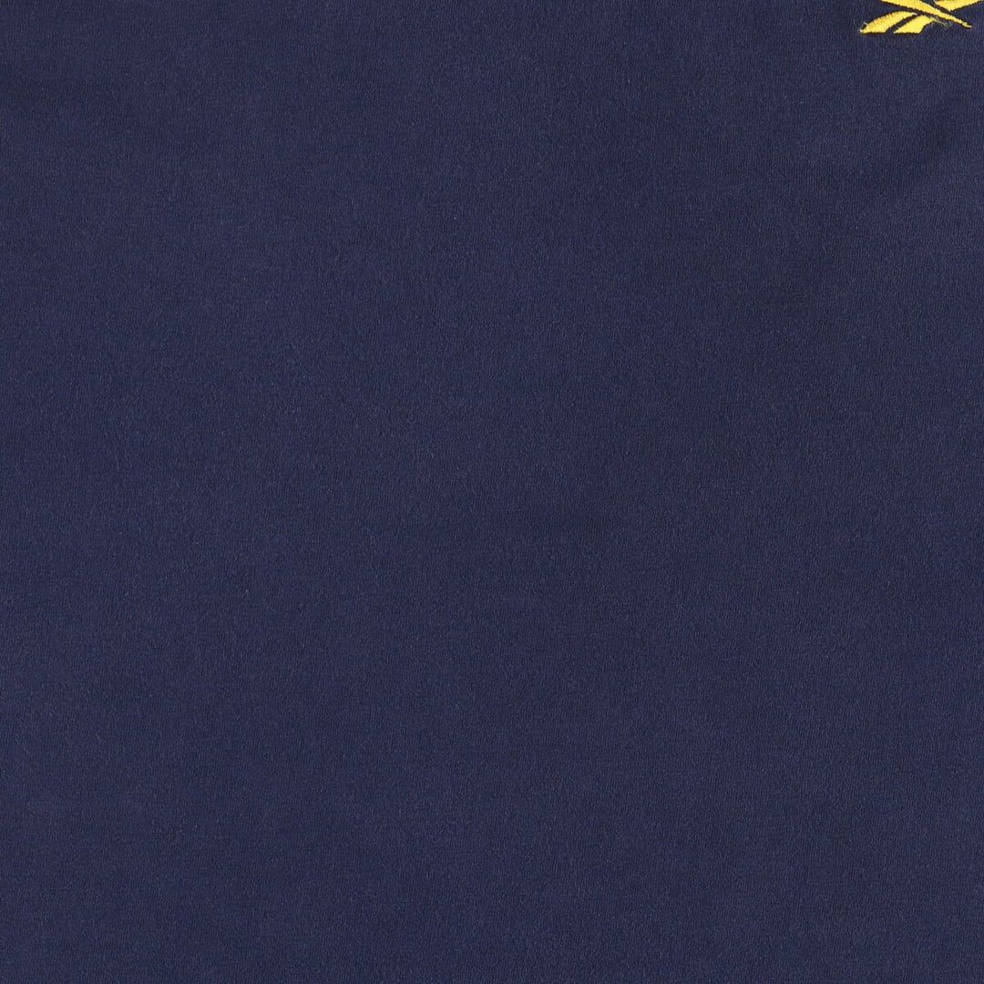 00'S Reebok logo print T-shirt, men's XL size cotton navy blue type Vintage Second Hand