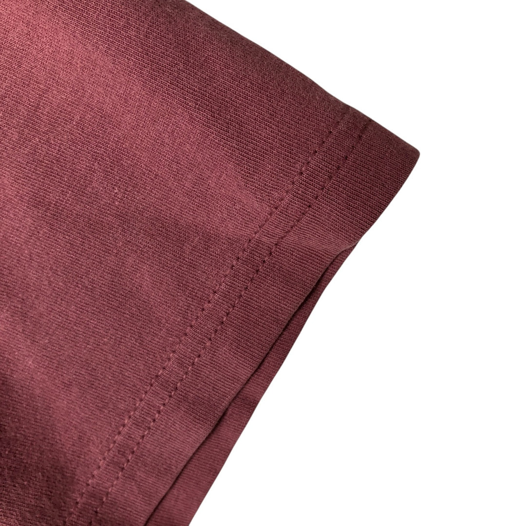 STUSSY logo print T-shirt, men's size M cotton pink type Vintage Second Hand