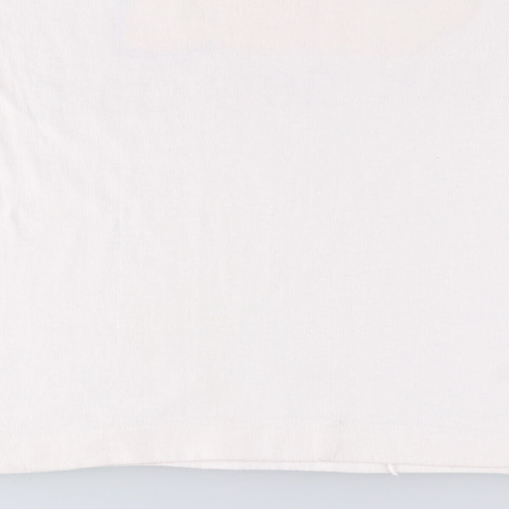 90'S Fruit of the Loom printed T-shirt, made in the USA, men's size M, vintage cotton white type Vintage Second Hand