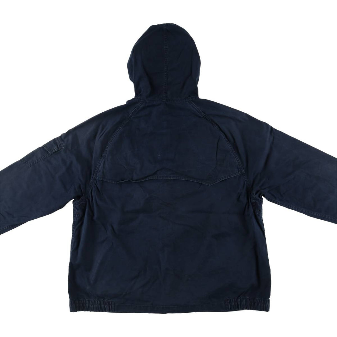 Ralph Lauren POLO RALPH LAUREN cotton hoodie, men's XL size cotton navy blue type Vintage Second Hand
