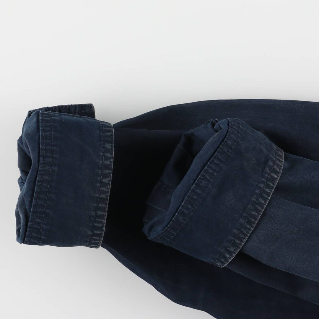 Ralph Lauren POLO RALPH LAUREN cotton hoodie, men's XL size cotton navy blue type Vintage Second Hand