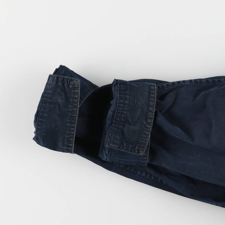 Ralph Lauren POLO RALPH LAUREN cotton hoodie, men's XL size cotton navy blue type Vintage Second Hand