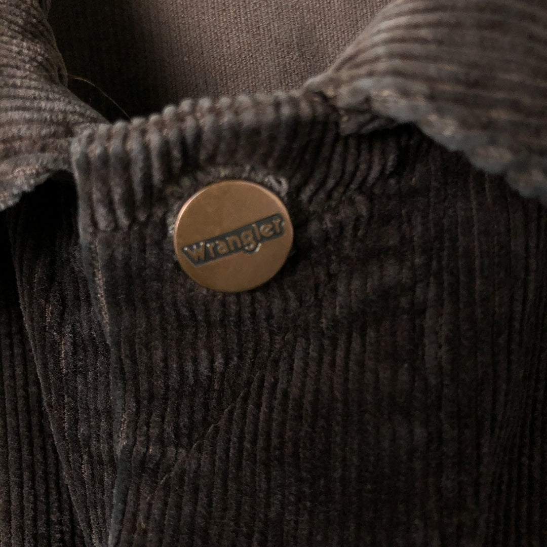 Wrangler Corduroy Jacket, Men's M size cotton brown type Vintage Second Hand