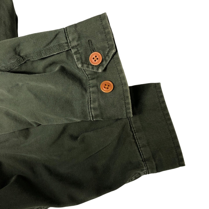 90s~ Tommy Hilfiger TOMMY HILFIGER Cotton Jacket Men's L size Vintage cotton Khaki type Vintage Second Hand