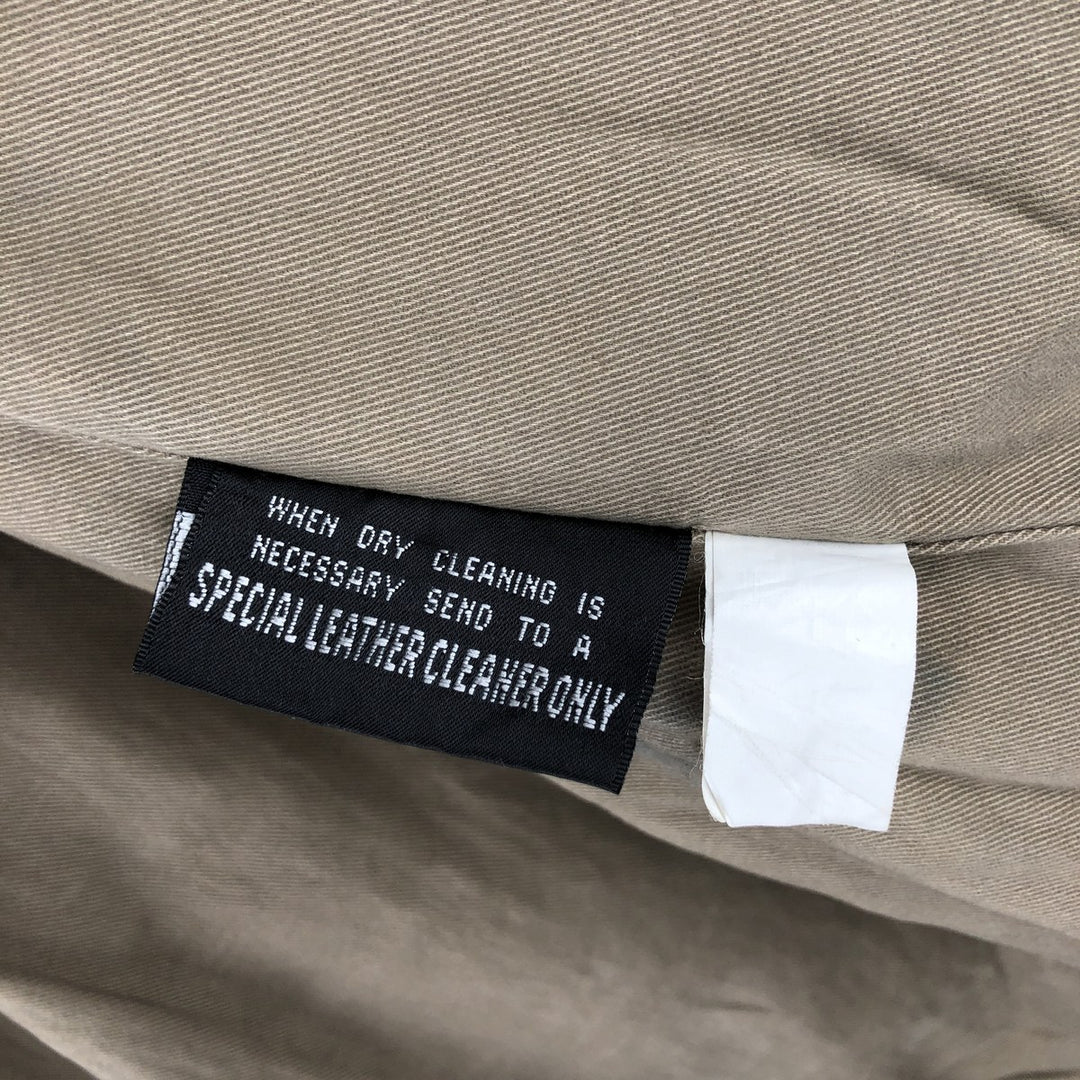 Wilsons Leather Leather Blouson, Swing Top Type, Men's Size Small genuine leather brown type Vintage Second Hand