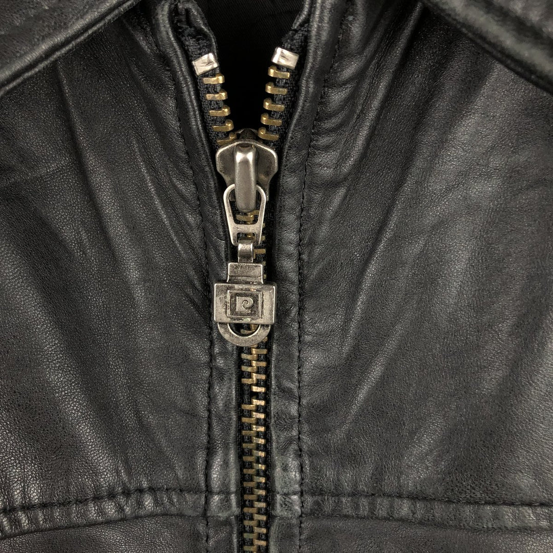 STATE CLOTHING Swing Top Padded Leather Blouson, Men's Size M genuine leather black type Vintage Second Hand