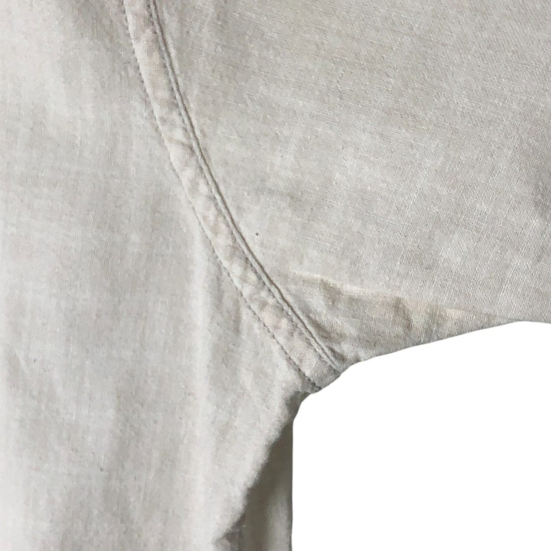 Patagonia 53138SP14 Hemp x Cotton Short Sleeve Hemp Shirt Box Shirt Men's Size L Hemp white type Vintage Second Hand