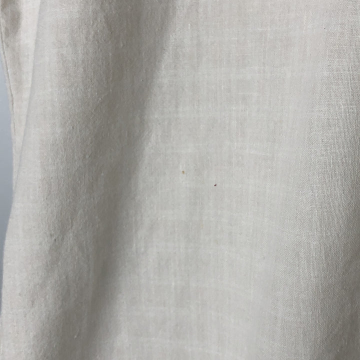 Patagonia 53138SP14 Hemp x Cotton Short Sleeve Hemp Shirt Box Shirt Men's Size L Hemp white type Vintage Second Hand