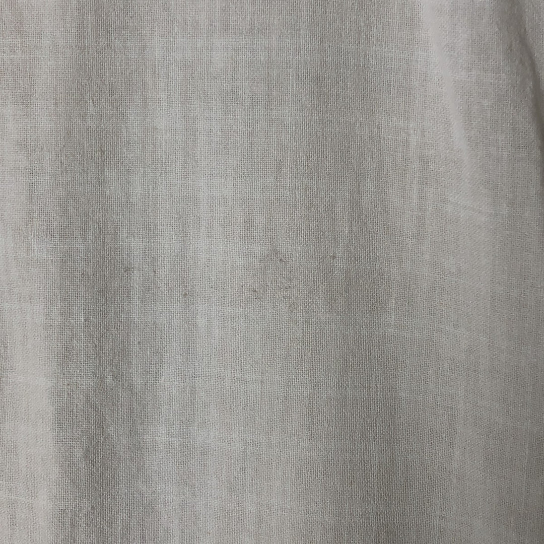 Patagonia 53138SP14 Hemp x Cotton Short Sleeve Hemp Shirt Box Shirt Men's Size L Hemp white type Vintage Second Hand