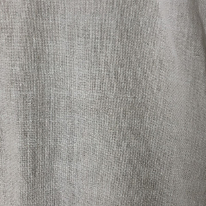 Patagonia 53138SP14 Hemp x Cotton Short Sleeve Hemp Shirt Box Shirt Men's Size L Hemp white type Vintage Second Hand