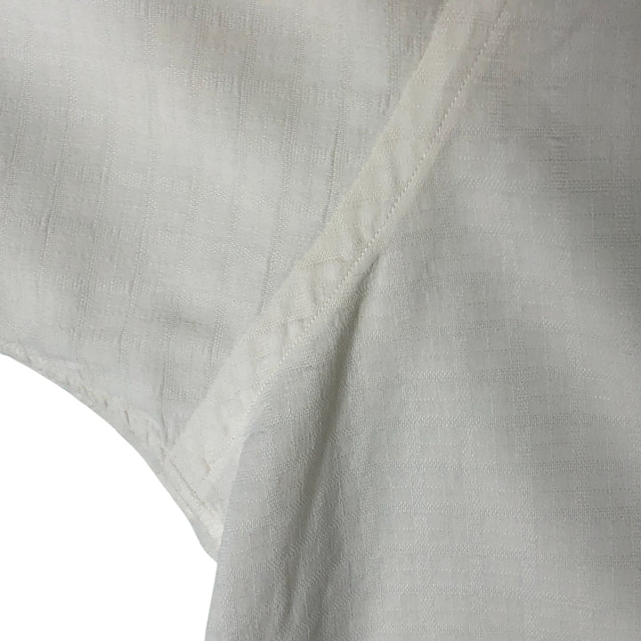 Ralph Lauren MARLOWE short sleeve cotton shirt, men's XL size cotton white type Vintage Second Hand