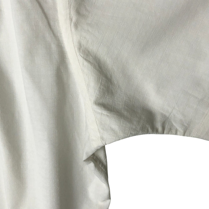 Ralph Lauren MARLOWE short sleeve cotton shirt, men's XL size cotton white type Vintage Second Hand