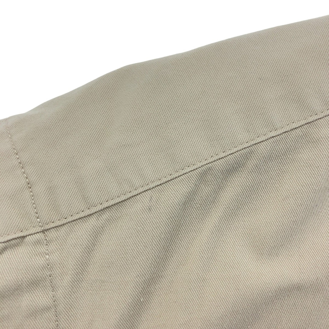 Ralph Lauren BLAKE short sleeve button down shirt, men's XL size cotton Beige type Vintage Second Hand