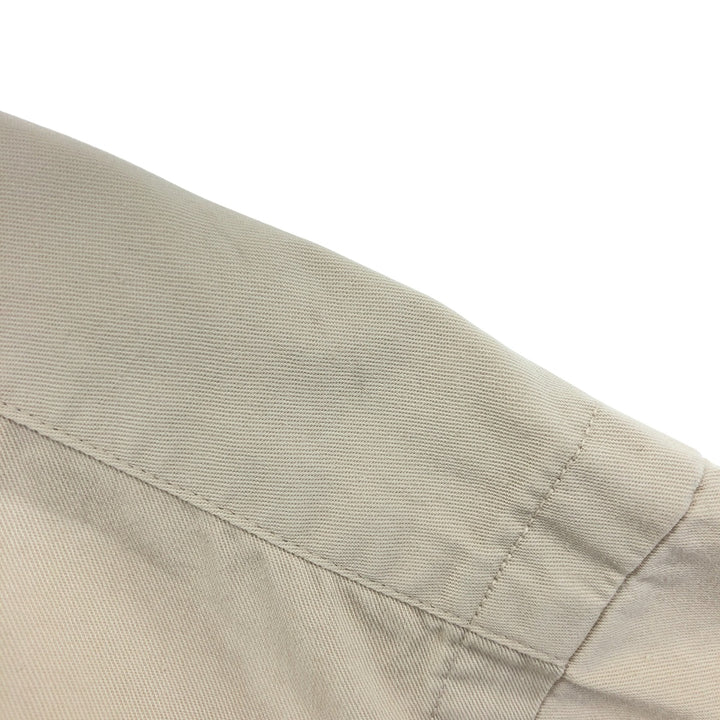 Ralph Lauren BLAKE short sleeve button down shirt, men's XL size cotton Beige type Vintage Second Hand