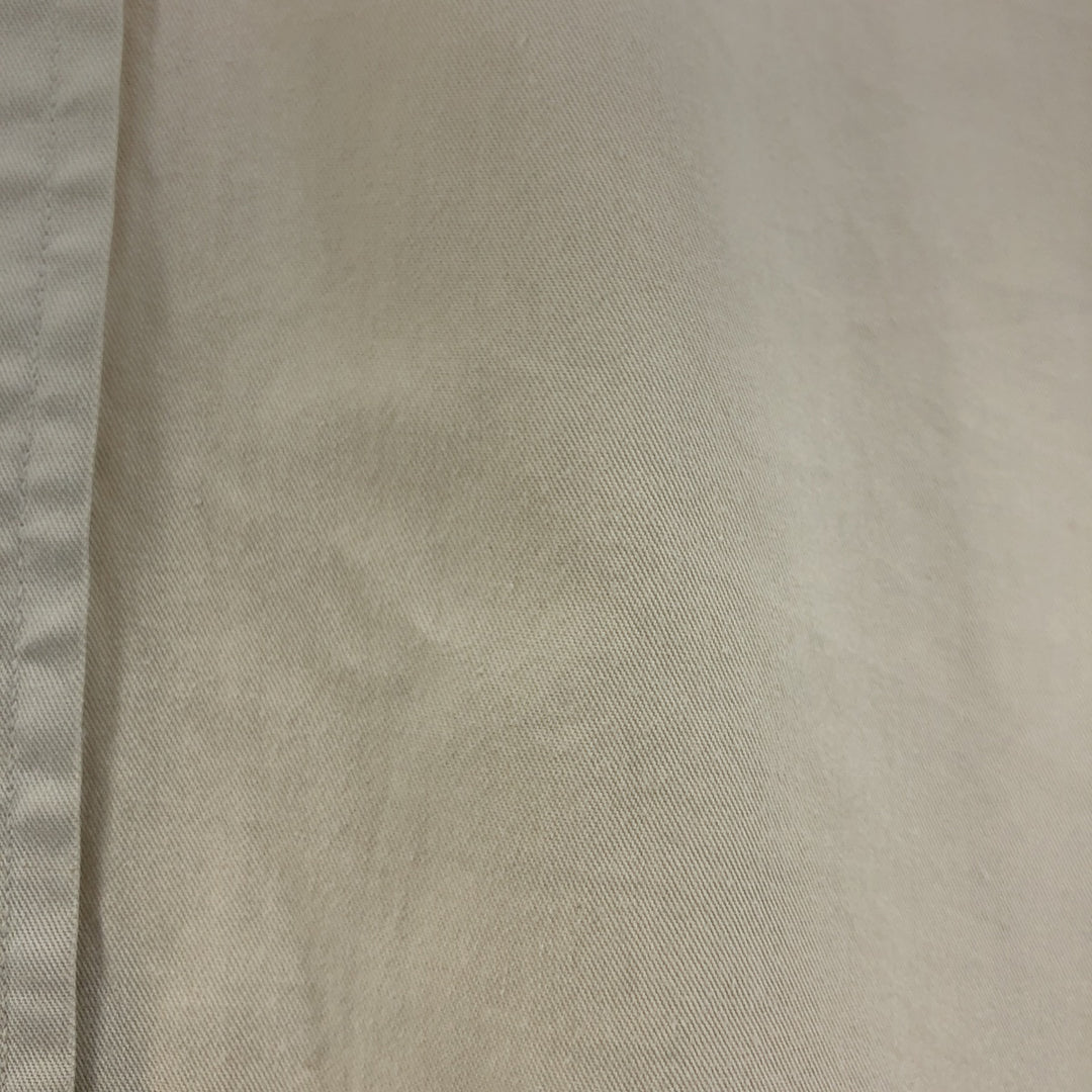 Ralph Lauren BLAKE short sleeve button down shirt, men's XL size cotton Beige type Vintage Second Hand