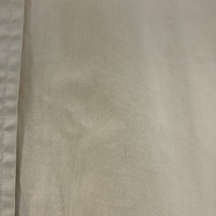 Ralph Lauren BLAKE short sleeve button down shirt, men's XL size cotton Beige type Vintage Second Hand