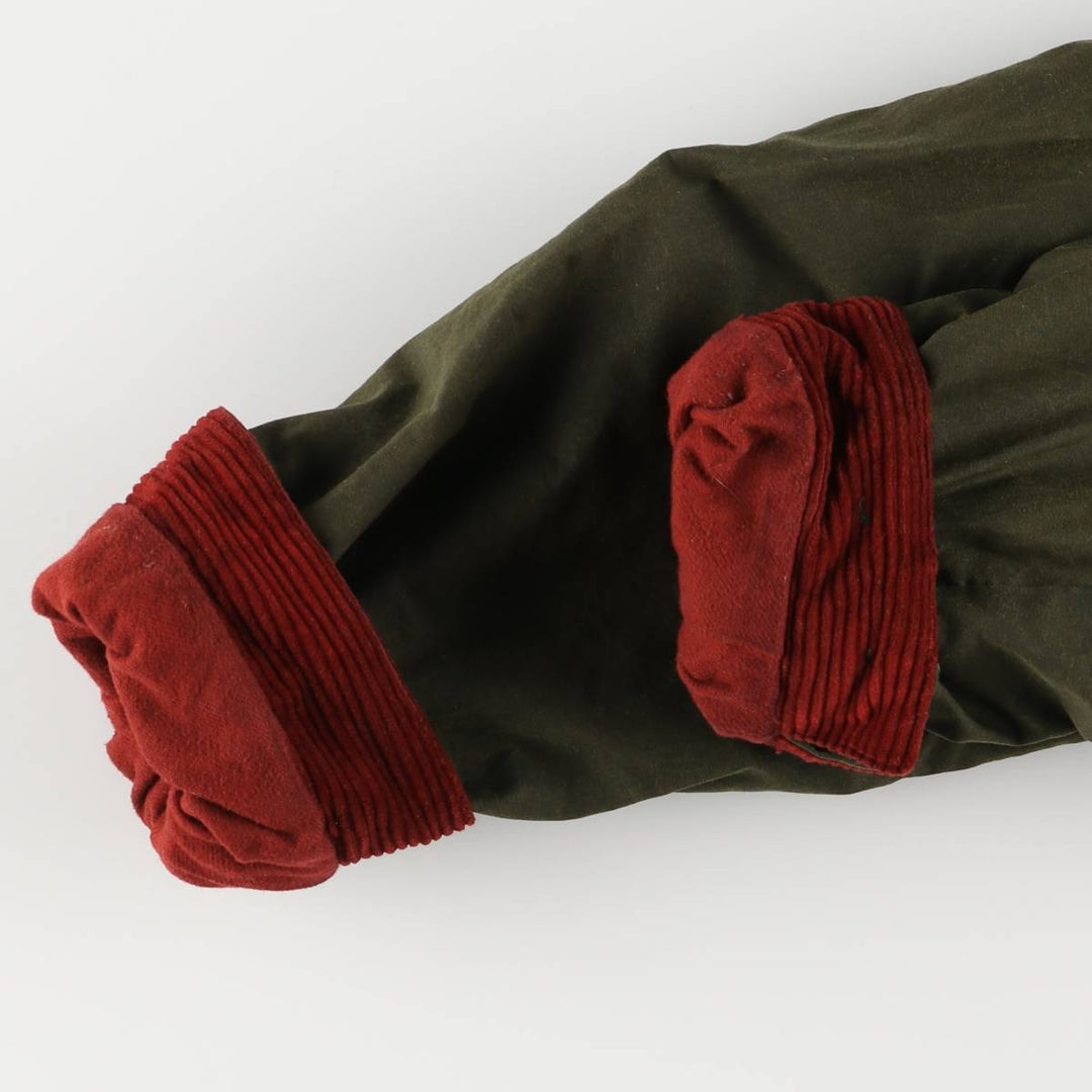 90'S Ralph Lauren POLO by Ralph Lauren hooded waxed cotton oiled jacket, made in the USA, men's size M cotton Khaki type Vintage Second Hand