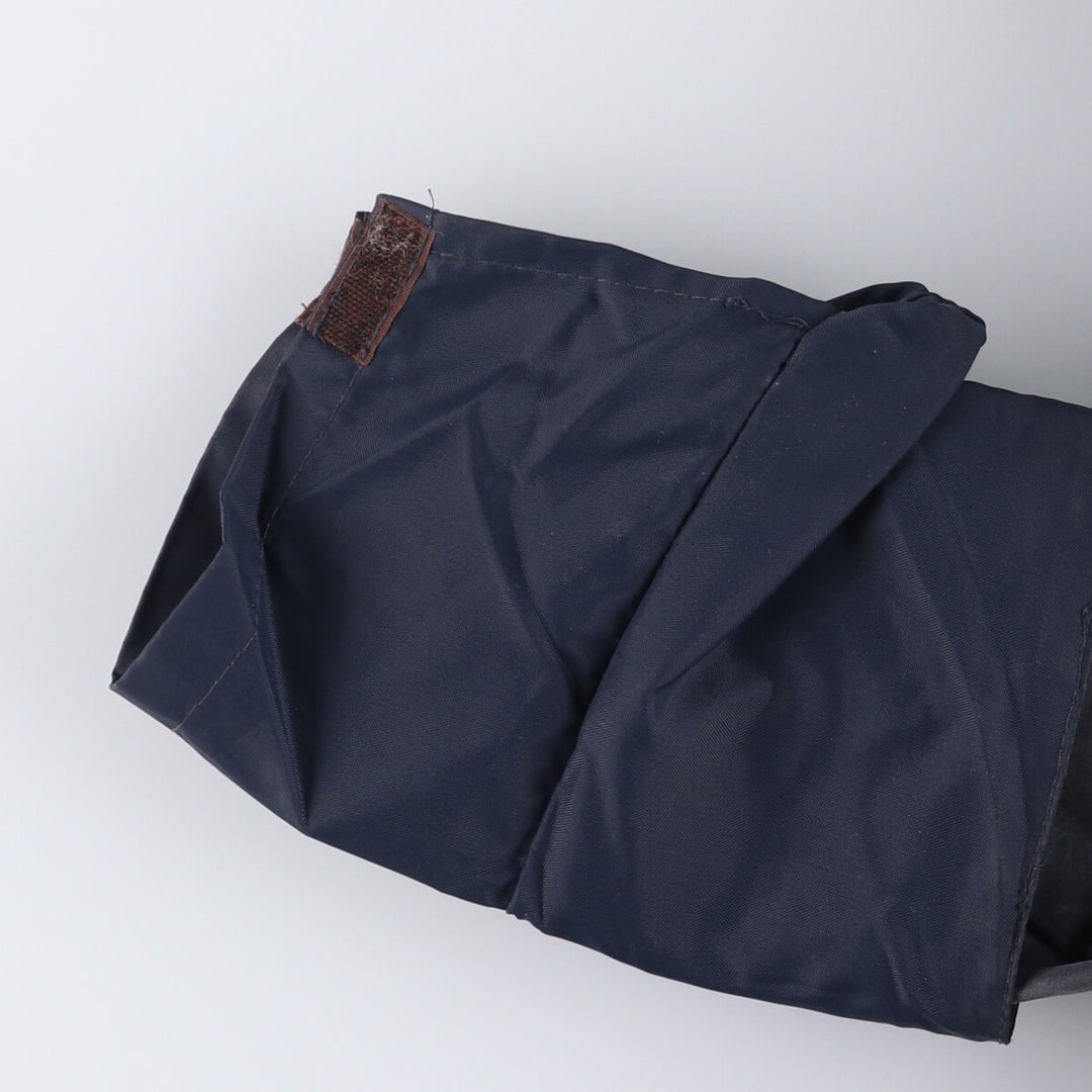 80s-90'S Barbour BEAUFORT 3 Warrant Oiled Hunting Jacket, Made in England, C42, Men's Size L cotton navy blue type Vintage Second Hand