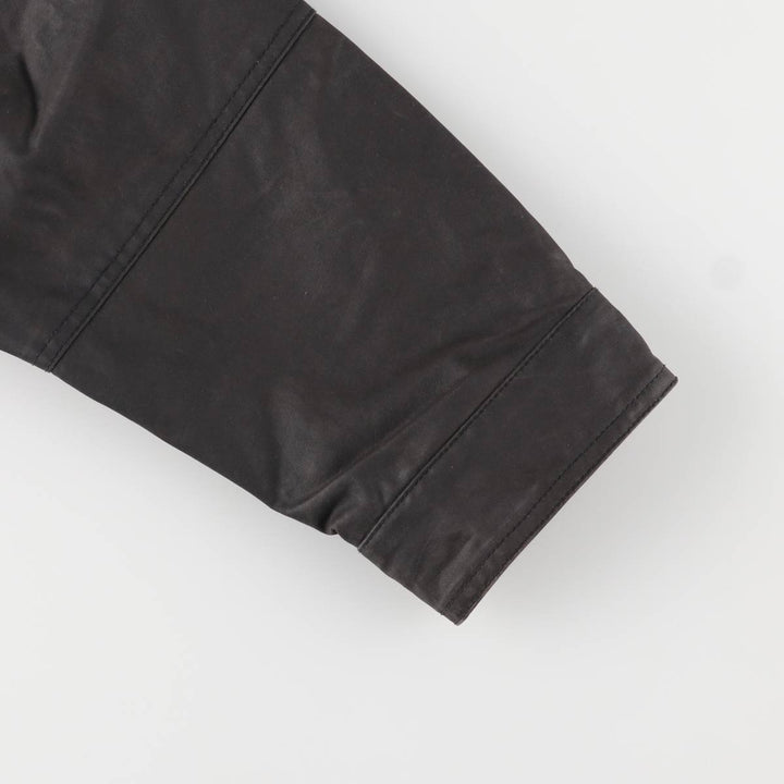 Burberry's BURBERRY LONDON waxed cotton oiled jacket, men's size XL cotton Charcoal Vintage Second Hand