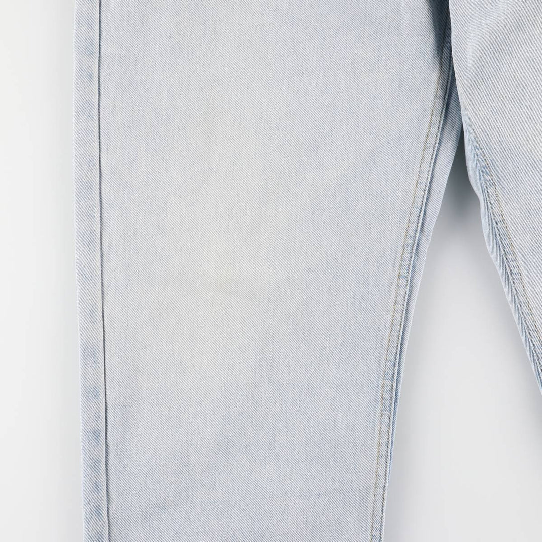 90'S Ralph Lauren CHAPS tapered denim pants for men, W32 equivalent, vintage cotton blue type Vintage Second Hand