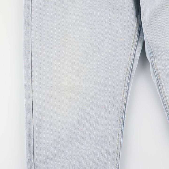 90'S Ralph Lauren CHAPS tapered denim pants for men, W32 equivalent, vintage cotton blue type Vintage Second Hand