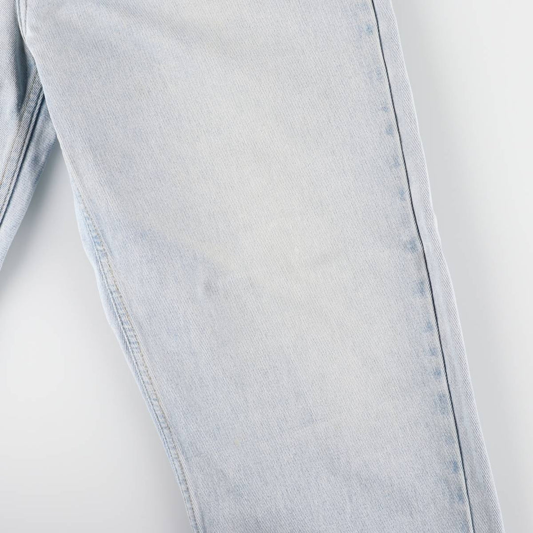90'S Ralph Lauren CHAPS tapered denim pants for men, W32 equivalent, vintage cotton blue type Vintage Second Hand