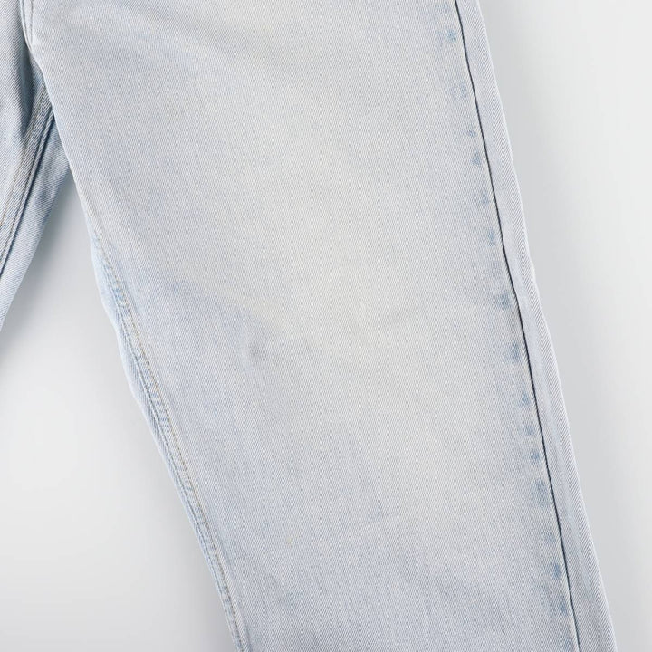 90'S Ralph Lauren CHAPS tapered denim pants for men, W32 equivalent, vintage cotton blue type Vintage Second Hand