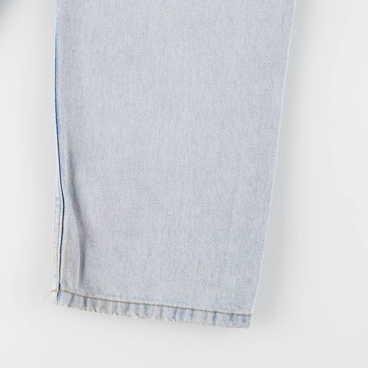 90'S Ralph Lauren CHAPS tapered denim pants for men, W32 equivalent, vintage cotton blue type Vintage Second Hand