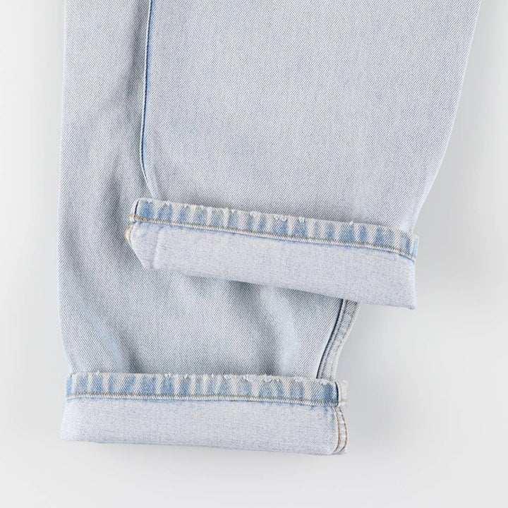 90'S Ralph Lauren CHAPS tapered denim pants for men, W32 equivalent, vintage cotton blue type Vintage Second Hand