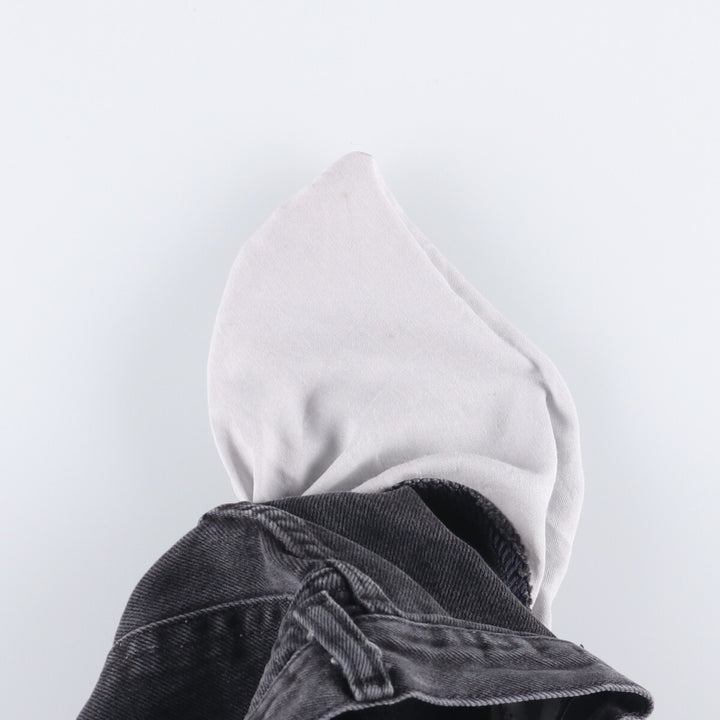 Wrangler Black Denim Shorts Short Pants Men's W32 cotton black type Vintage Second Hand