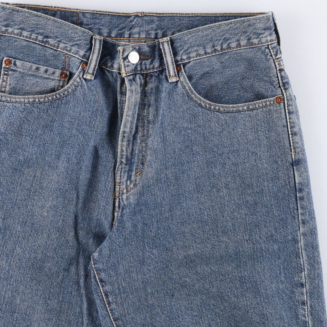 Levi's 550 denim shorts, short pants for men, size W32 cotton blue type Vintage Second Hand
