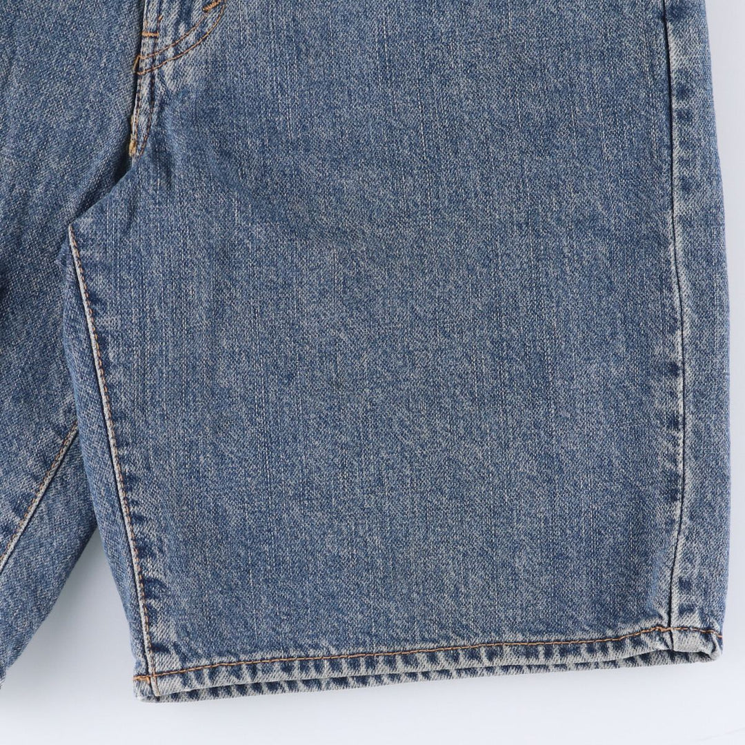 Levi's 550 denim shorts, short pants for men, size W32 cotton blue type Vintage Second Hand