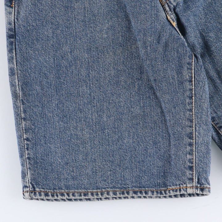 Levi's 550 denim shorts, short pants for men, size W32 cotton blue type Vintage Second Hand