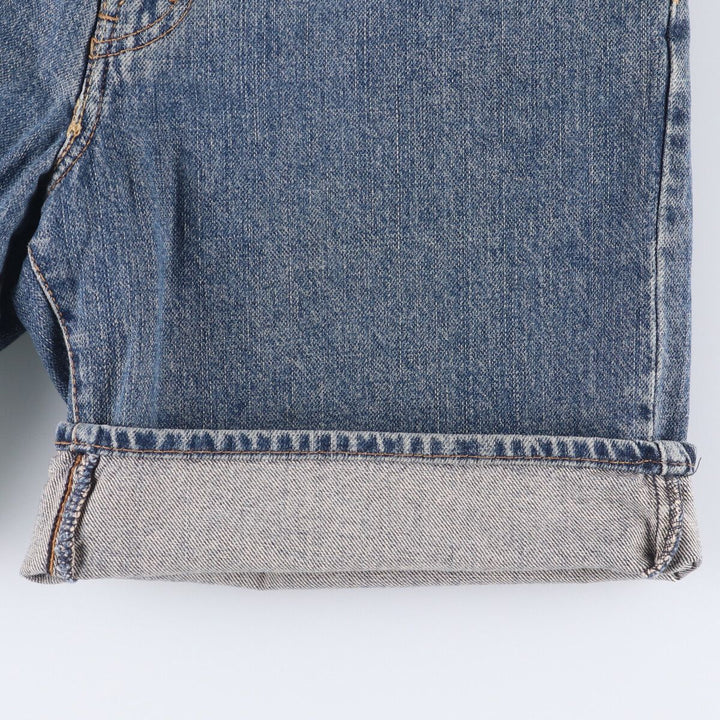 Levi's 550 denim shorts, short pants for men, size W32 cotton blue type Vintage Second Hand