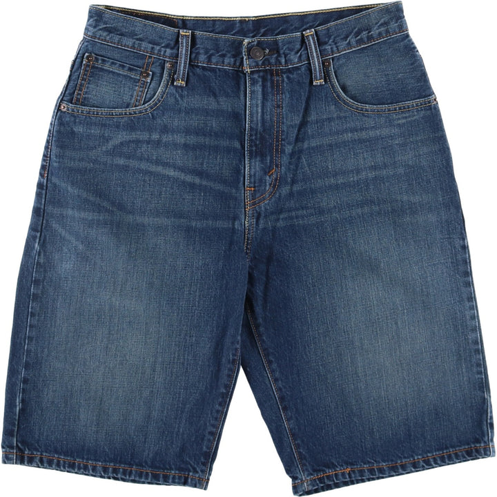 Levi's 569 denim shorts for men, size W31 cotton blue type Vintage Second Hand