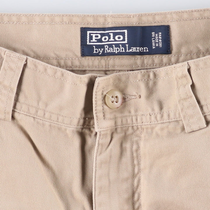 Ralph Lauren POLO by Ralph Lauren cargo shorts, short pants, men's, W30 equivalent cotton Beige type Vintage Second Hand