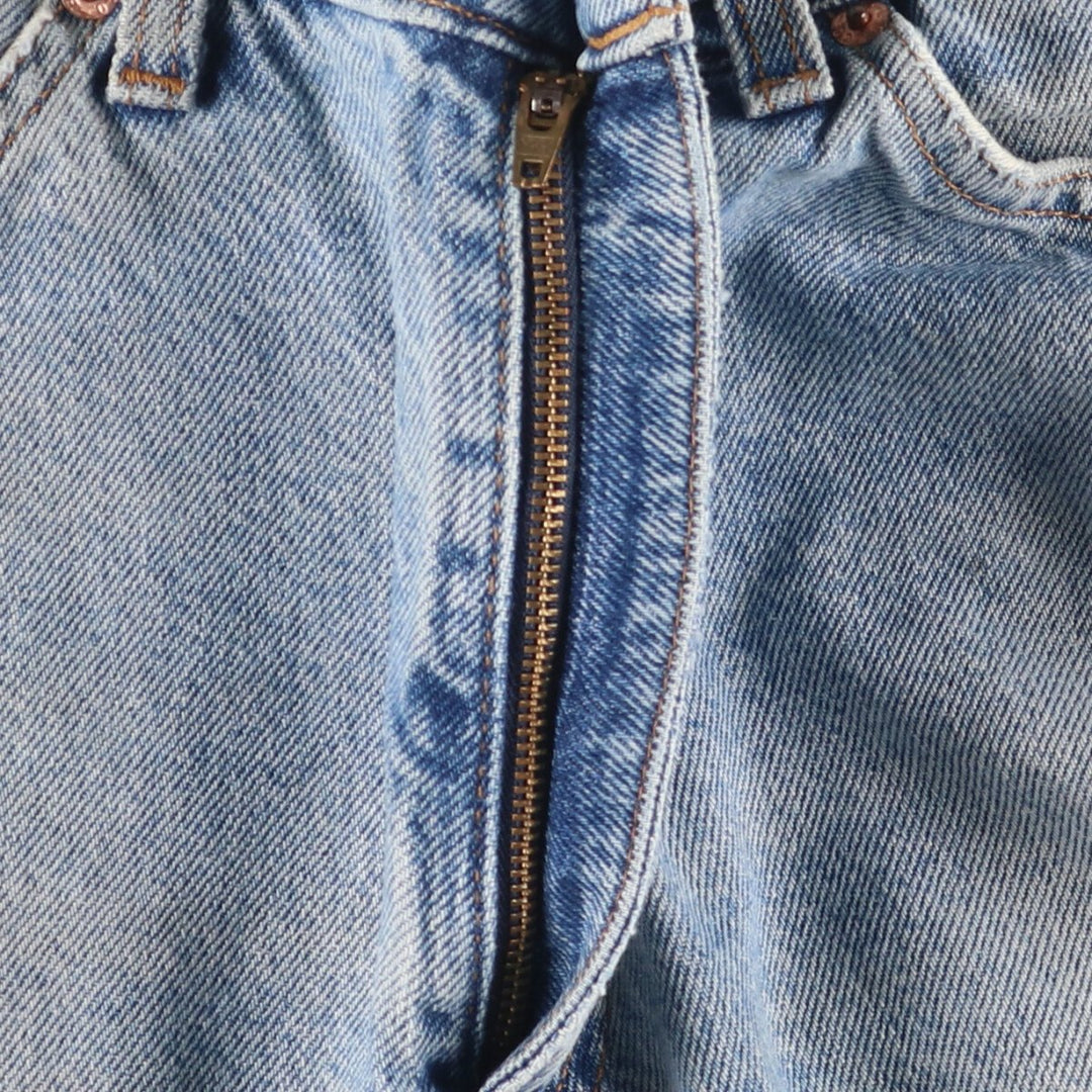 90'S Levi's 560 LOOSE FIT Orange Tab Denim Shorts Men's W33 Vintage cotton Blue type light blue Vintage Second Hand