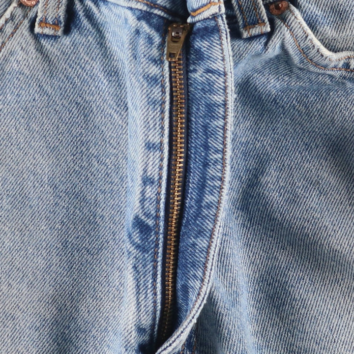 90'S Levi's 560 LOOSE FIT Orange Tab Denim Shorts Men's W33 Vintage cotton Blue type light blue Vintage Second Hand