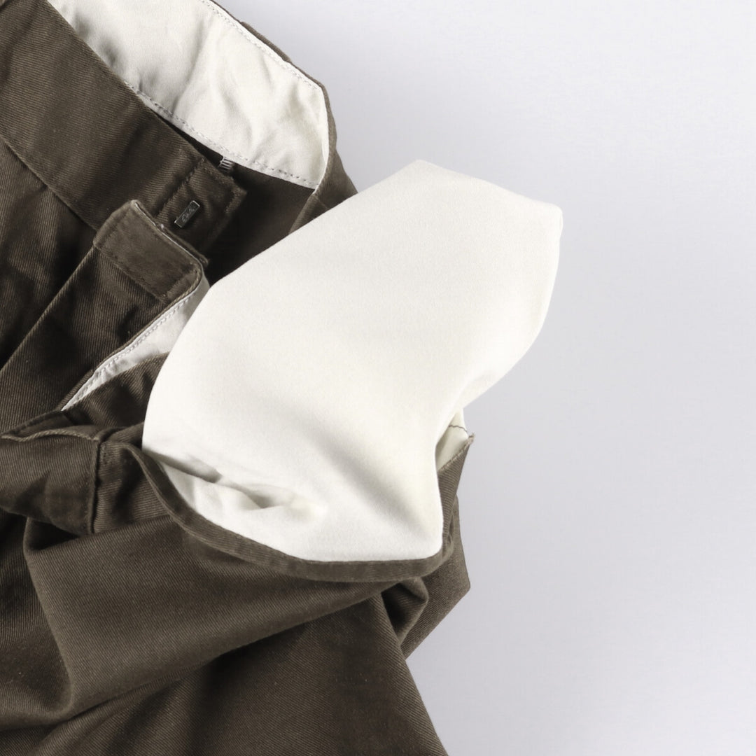 Dickies Work Shorts, Half Pants, Men's, W37 equivalent polyester brown type Vintage Second Hand