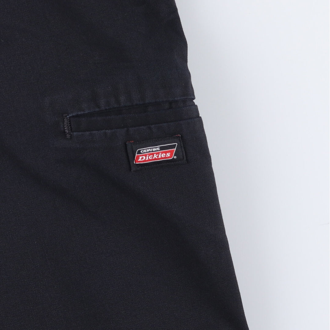 Dickies Work Shorts, Half Pants, Men's, W34 equivalent polyester black type Vintage Second Hand