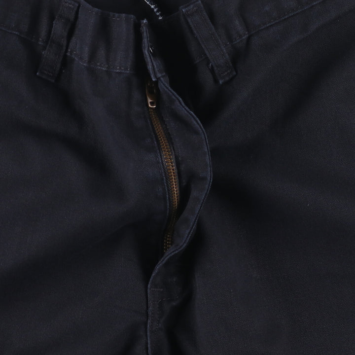 Dickies Work Shorts, Half Pants, Men's, W34 equivalent polyester black type Vintage Second Hand