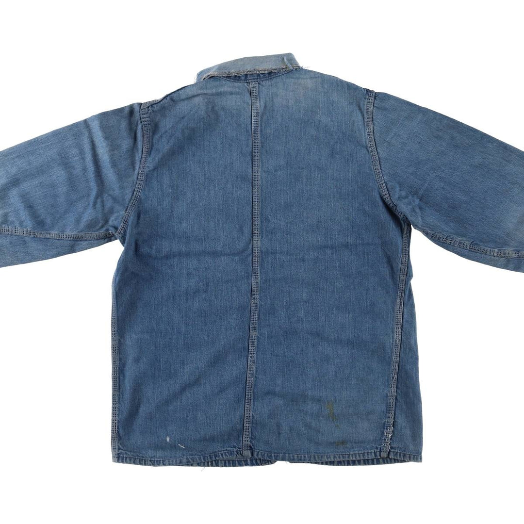 70'S JCPenney BIG MAC denim coveralls, men's size L, vintage cotton blue type Vintage Second Hand