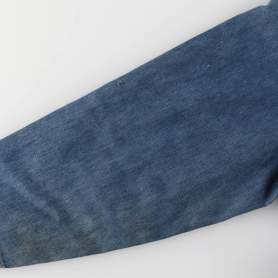 70'S JCPenney BIG MAC denim coveralls, men's size L, vintage cotton blue type Vintage Second Hand