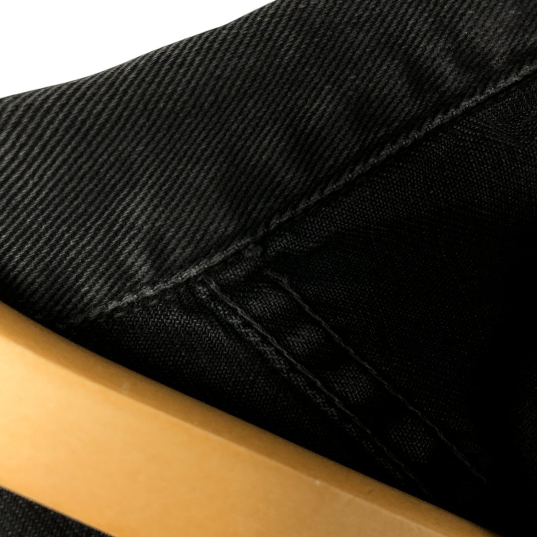 90'S Guess BY GEORGES MARCIANO Black Denim Jacket, Made in USA, Men's M Size, Vintage cotton black type Vintage Second Hand