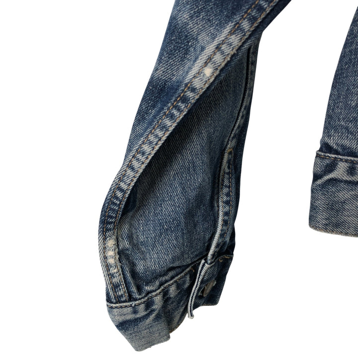 Levi's 70500-0401 Euro Model Denim Jacket, G-Jean, Men's XL Size cotton blue type Vintage Second Hand