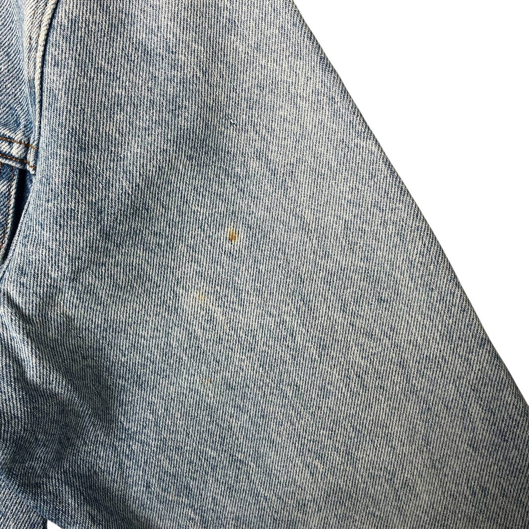 90'S Levi's 70506-0214 denim jacket, denim jacket, made in USA, men's size M, vintage cotton blue type Vintage Second Hand