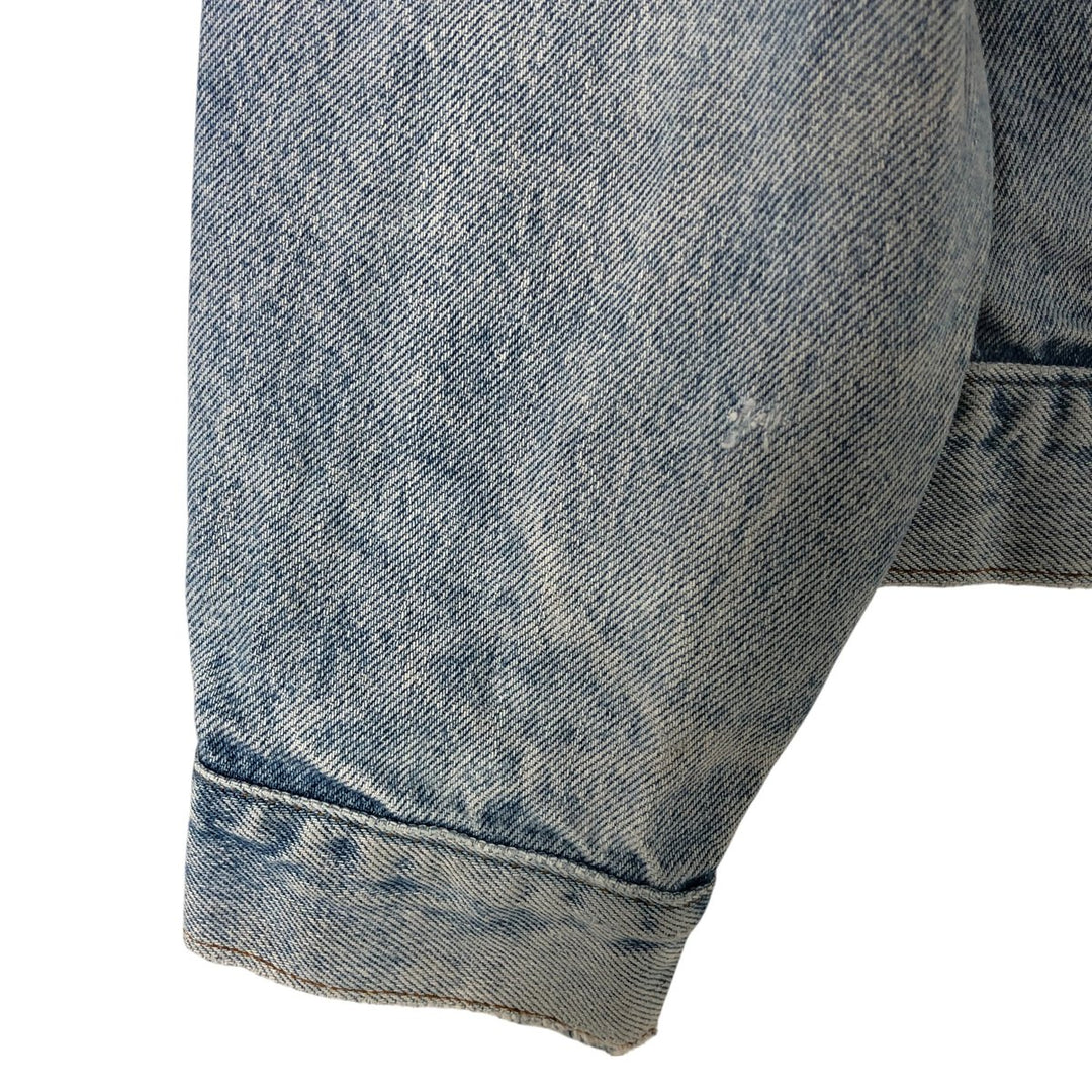90'S Levi's 70506-0214 denim jacket, denim jacket, made in USA, men's size M, vintage cotton blue type Vintage Second Hand
