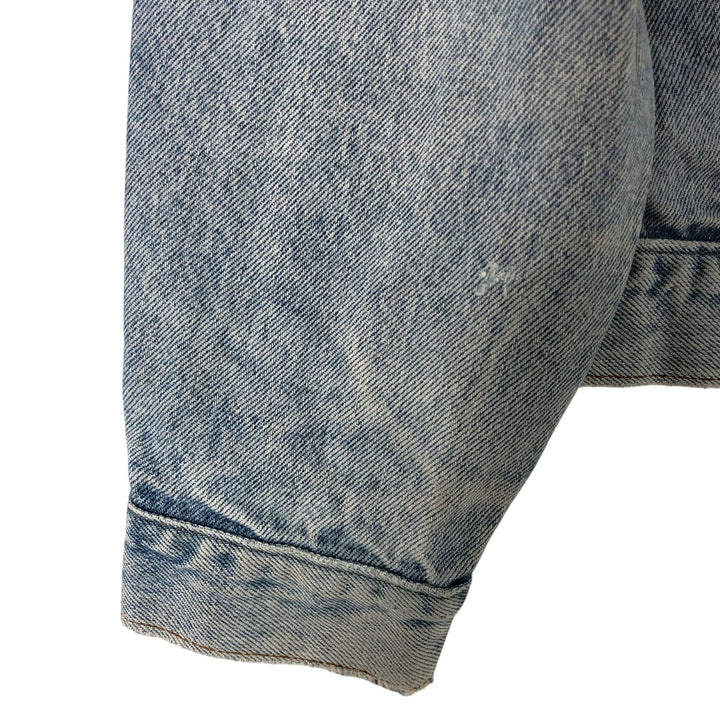 90'S Levi's 70506-0214 denim jacket, denim jacket, made in USA, men's size M, vintage cotton blue type Vintage Second Hand