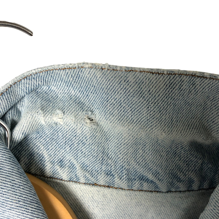 90'S Levi's 70506-0214 denim jacket, denim jacket, made in USA, men's size M, vintage cotton blue type Vintage Second Hand